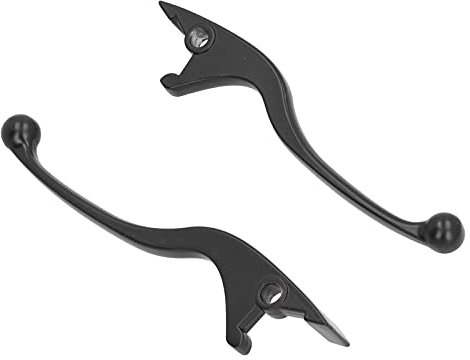 Paar Präzisionsgefertigte Schwarze Aluminium-Bremshebel, Geeignet für Keeway, Passend für -Motorräder, Mopeds, ATVs