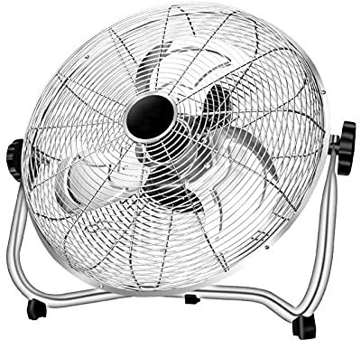 StandventilatorenEinstellbarer Bodenventilator, Boden-/Wandventilator, Hochgeschwindigkeits-Kaltluftzirkulator, Hochgeschwindigkeits-Hochleistungs-Bodenventilator, für den Einsatz in Industrie, Gewe