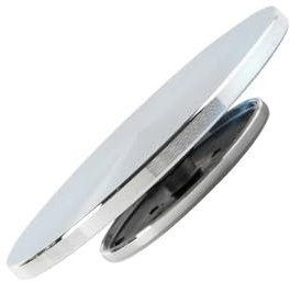 Tortenplatte Drehbar,Töpferscheibe 15-30 cm Edelstahl Rotierende Scheibe Ton Handwerk Keramik Form Zweiseitige Drehscheibe Plattform DIY Ton Werkzeug(11cm)