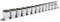 Sealey AK2674 Premier 13 Piece 1/2in Drive Imperial AF Short Socket & Rail Set