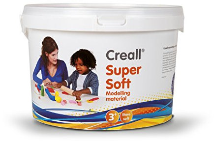 Softknete - HAVO 25013 - Creall supersoft Knete 1.750g, blau - weiche Knete, Kinderknete - Modellieren, Kneten