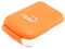 Croco® Shock Proof Water Resistant Digital Camera Case Bag - Multiple Colour (for Canon, Fuji, Sony, Panasonic Lumix, Samsung, Nikon, Pentax, Kodak, Olympus & More [Internal size 95 x 62 x 25mm SMALL] - (Orange/White)