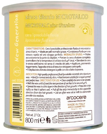 Warmwachs Natural Honig arcocere, Dose 800 ml