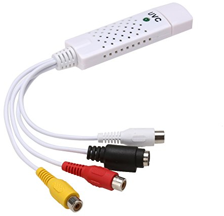 Demiawaking USB 2.0 Konverter Audio Video Capture Grabber Adapter für Win XP 7 8 10