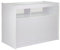 Monster Shop B1200 Laden-Theke Verkaufstheke Verkaufstisch Theke Tresen Empfang Rezeption Büromöbel Ladenmöbel 120cm B x 60cm T x 90cm H in Brilliant-Weiß