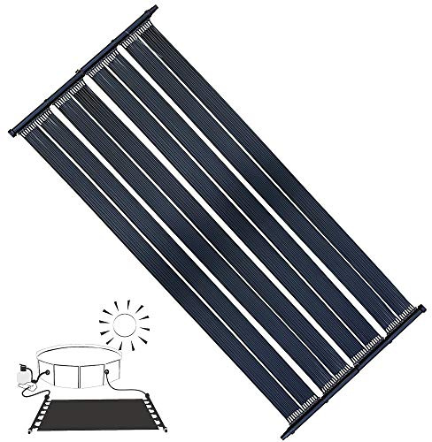 Melko Chauffage de piscine 2 x 605 x 80 cm - Panneau solaire absorbant solaire