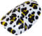 Chix Nails Nail Wraps White Black Snow Leopard Animal Print Fingers Toes Vinyl Foils