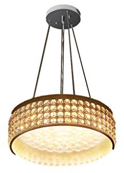 ZCX Lámpara de Techo LED Dormitorio lámpara Simple Ambiente hogareño Moderno Restaurante Creativo lámpara de Sala de Estar de Cristal/Luces de Techo de Cocina/Luces de Techo Oficina/Luces de Tec