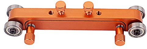 Milisten Pulley Grinder for Guitar Saddle Polish Rose Gold Efficient Sanding Polishing Roller for Saddle Nut Sander Guitar Accessory for Precise Filing