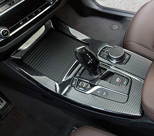 HIGH FLYING für X3 G01 2018 2019 2020 Interieur Dekor Zierleiste ABS Kunststoff Kohlefaserfarbe (Mittelkonsole)
