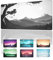 PhaseByte Hidden Peak Extended Gaming Mouse Pad - Non-Slip Desk Mat with Stitched Edges, Smooth Micro-Fiber Computer Desk Pad, Hand Washable Gaming Mousepad, 24x14x0.16 (610x360x4mm)