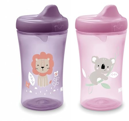 NUK® Taza para sorber de boquilla dura avanzada, 10 onzas.