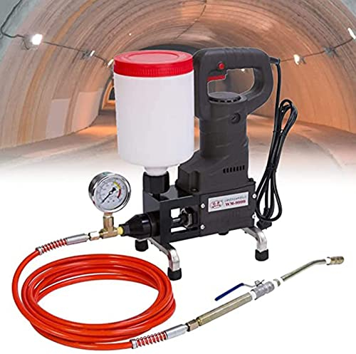 CHUNTIANMEI 1100W Hochdruck Vergusspumpe Vergussmaschine Verfugen Perfusion Maschine von Betonleck Injektionspumpe Schaum Polyurethan Injektions Leck Stopp,110V