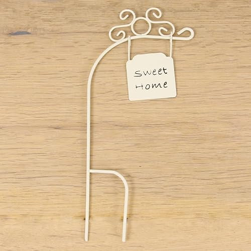 FADEDA Cartello Sweet Home'mini, bianco/altezza: 13 cm