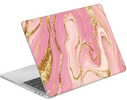 Head Case Designs Rosa Und Gold Marmor Vinyl Haut Aufkleber Abziehbild Abdeckung kompatibel mit MacBook Pro 13 A1989 / A2159