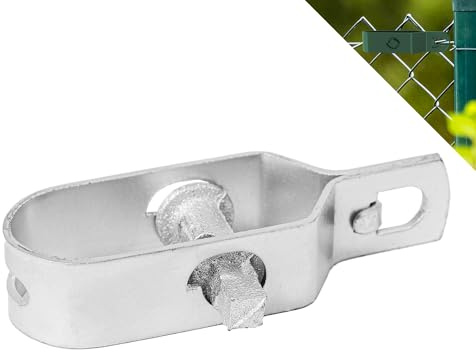 Fepro® Drahtspanner verzinkt, 90mm - 1 Stück, ideal für Maschendrahtzaun Spanndraht, Zaunspanner, Drahtzaun Spanner für Garten Spanndraht Wildzaun Forstzaun Weidezaun Knotenge?echtzaun