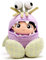 Disney Store Offizielles Buh Big Feet Kuschelpuppe, Die Monster AG, 32cm, Kleine Kuschelige Plüschfigur für Kinder, Geeignet für Alle Altersgruppen