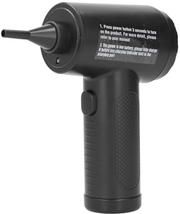 Cordless Air Duster and Hoover for Home Car, Portable High Power Electric Handheld Cleaner for Inflatable Boats