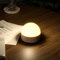 Kintion LED Night Light, USB Rechargeable Night Lights for Adults, Dimmable 8 Color Lightings with RGB Mode, Portable Nursery Night Lamp for Baby Breastfeeding, Small Bedside Lamp, Brown 1 PCS