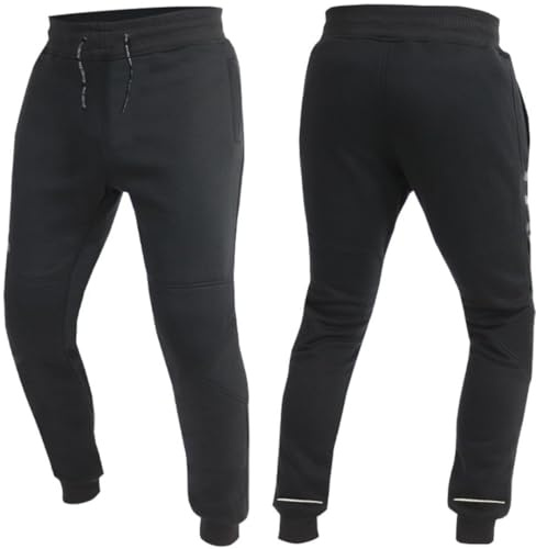 Trilobite Drible Motorrad Jogginghose, schwarz, M | CE-Protektoren