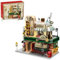TyGn Private Detective Agency Bausteine Häuser Set Ausgestattet mit LED-Lichtern, 1286PCS 6+Kinder Spaß Architektur Spielzeug, Geeignet für Erwachsene, Jungen und Mädchen Kreatives BAU-Set Geschenk