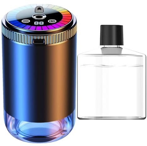 Purificateur d'air portable – Machine d'aromathérapie pour voiture, pulvérisation de lumière ambiante Smart Dome | Parfum de voiture Machine de parfum automatique de voiture Machine de parfum