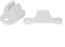 Plastic Main Door Catch Retainer Holder for Caravans Motorhomes Compatible with Various Models
