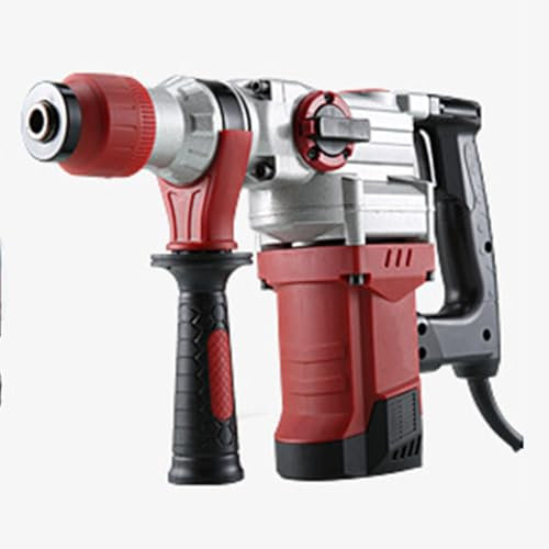 Marteau perforateur électrique 2200 W avec poignée avant rotative à 360° pour enlever les murs et les routes, creuser des fossés et percer des trous