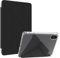 Fitudoos Funda para Xiaomi Redmi Pad 2 (No Aplica para la versión 4G), con Soporte para Lápiz Stylus, Estuche con Soporte de Origami Funda, Funda Delgada de acrílico Transparente Anti-flexión - Negro