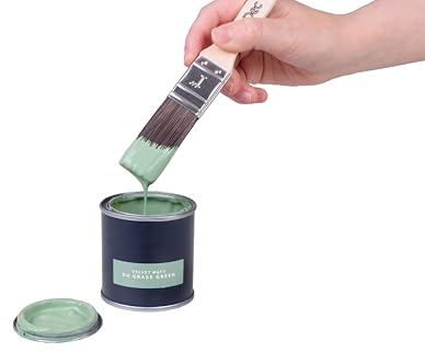 ProDec 1 inch Tester Paint Brush | for a Smooth Finish With All Paint Tester Pots On Walls And Other Surfaces, 1 25mm
