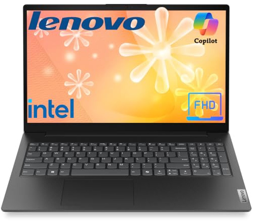 Lenovo 2026 Laptop Computer for Business & Student, Intel Dual Core N100 Processor, Copilot AI, 15.6 FHD, 8GB DDR5 RAM, 256GB PCIe SSD, WiFi 6, Type-C, HDMI, Long Battery Life, Windows 11 Home