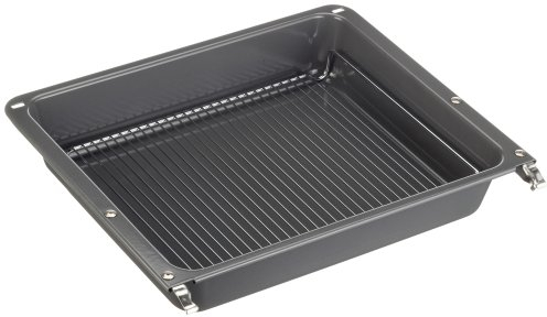 Bosch HEZ343000 Backofen- und Herdzubehör/Extra tiefe Pfanne mit Einlegerost/Ideal für große Braten oder Grillanwendungen