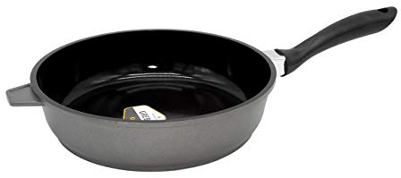Karl Kruger 21628 P Potsdam Aluguss Series Deep Pan with Ceramic Coating, 28 cm, Metal, Black