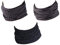 Hilltop 3 x Motorrad Multifunktionstuch, Schlauchtuch, Sport-Halstuch, Bandana / 3-er Set in aktuellen Designs, 3er Set:black grey selection