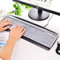 subtel Funda Teclado Ordenador sobremesa, Protector de Teclado Transparente y Antideslizante de 44,5 x 13,4 cm, Cubreteclado Ultrafino de Silicona Lavable y desinfectable para PC de Mesa