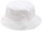 XRDSS Vintage Cotton Bucket Hat Washed Retro Outdoor Fishing Sun Hat (White)