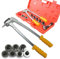 Aufweitzange Expander-Set 10-28mm 7 Köpfe Rohrexpander Rohraufweiter Zentrierer Zange