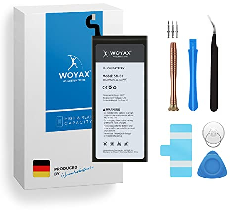 Woyax Wunderbatterie® Akku für Samsung Galaxy S7, Reale Kapazität mit Ersatzakku Austausch mit Werkzeug Set