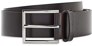 HUGO Herren Giaspo_sz40 Gürtel, Dark Brown202, 110 EU