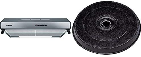 Hotte casquette Bosch - Hotte aspirante Casquette - largeur 60 cm - Débit d'air maximum : 350 - Niveau sonore Décibel mini. / maxi. : 56 / 72 & Dhz2701 Accessoire De La Hotte