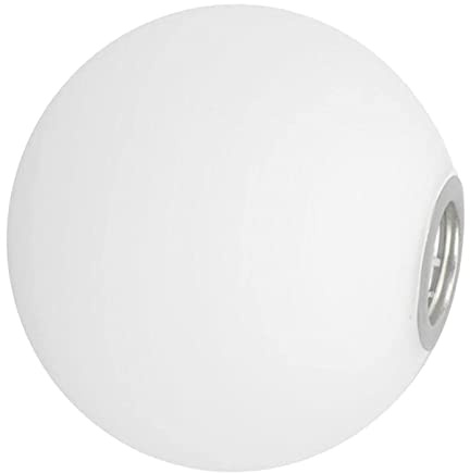 Baoblaze Lichtabdeckung Beleuchtungskörper Ersatz-Kronleuchter-Leuchten Tisch-Stehlampen G9-Glaskugel-Lampenschirm für Schlafzimmer, Nachttisch, 8CM