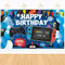 Videospiel Geburtstag Hintergrund, Happy Birthday-Gaming-Banner, Videospiel Geburtstag Hintergrund Video Gaming Foto Hintergrund, Gaming Party Dekorationen für Kinder, Jungen, Mädchen (180 x 110 cm)