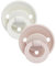 Elodie Details Schnuller 2er-Pack, Naturkautschuk/Latex, BPA-frei Schnuller für Babys von 0 bis 6 Monaten - Powder Pink