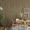 Yullpaper 3d Wood Slat Effect Wallpaper for Living Room Walls Sticky Back Plastic Roll Kitchen Vinyl Wrap for Furniture Cupboards Beige Brown Wood Panel Wallpaper Kitchen Worktop Covering 40cm X 300cm