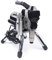 Airless YUNRUX - Spruzzatore a spruzzo, 2200 W, pistola a spruzzo, per soffitti da parete/legno, vernice metallica, per interni ed esterni, 2,5 l/min