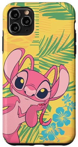 iPhone 11 Pro Max Disney Lilo & Stitch Angel Tropical Hawai’i Beach Vibes Case