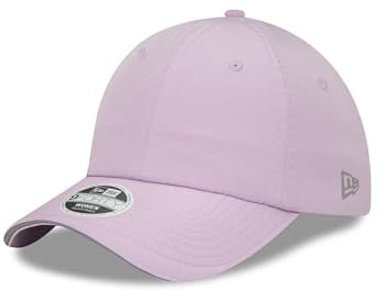New Era Cappellino da Baseball da Donna con Schiena Aperta Strapback Regolabile Elementi Riflettenti Berretto Cappello Viola