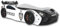 Aileenstore Autobett 90x200 Jungen Kinder Kinderbett Police Rennwagenbett inkl. Lattenrost LED-Leuchte Spoiler (ohne Matratze)