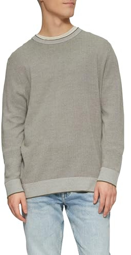 QS Strickpullover in Melange-Optik