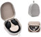 in Ear Headphones Case for Sony Playstation Pulse Elite Wireless Headset Case for Ps5 Headphones case Cover Easy to Carry Suitable for Party Playing Games Traveling with (Light Gray)